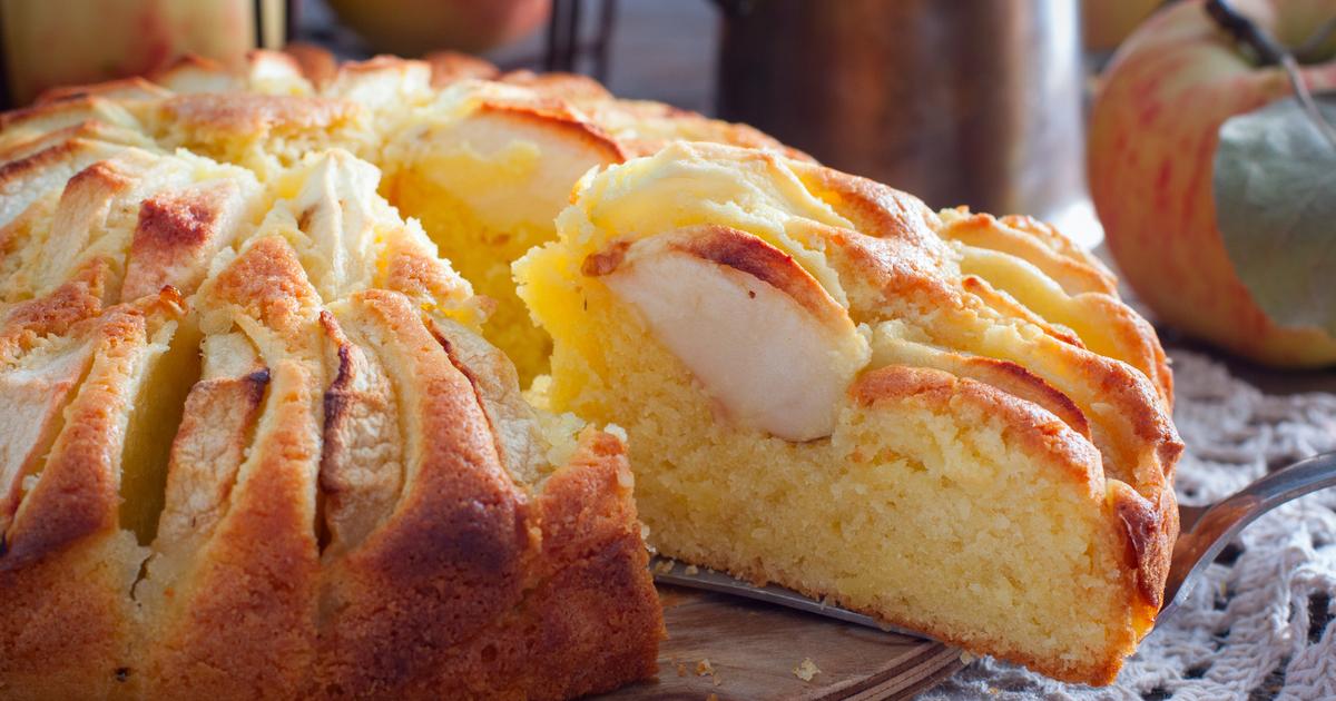 Gâteau au yaourt à la pomme