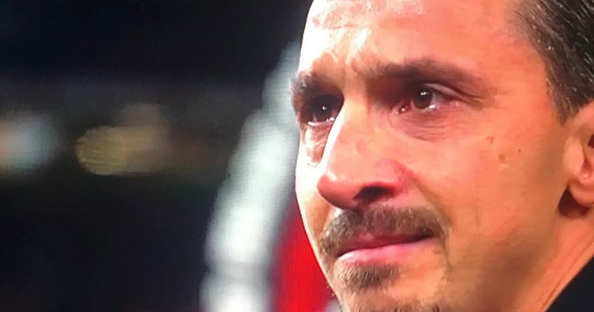 Foot: en vidéo, les larmes de Zlatan Ibrahimovic ( et de ses partenaires) au moment d'annoncer sa retraite