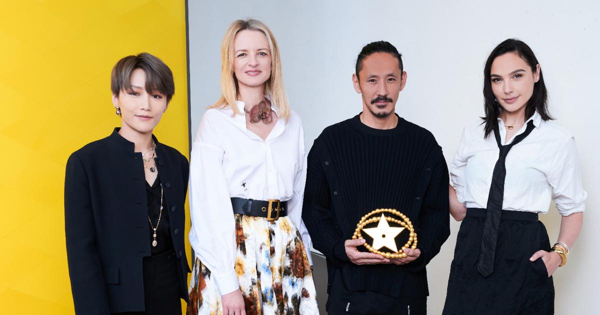 Gal Gadot awarded the LVMH Prize to Setchu by Satoshi Kuwata and Liu Y