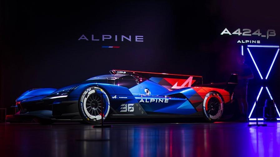 Alpine unveils its car for the 2024 edition