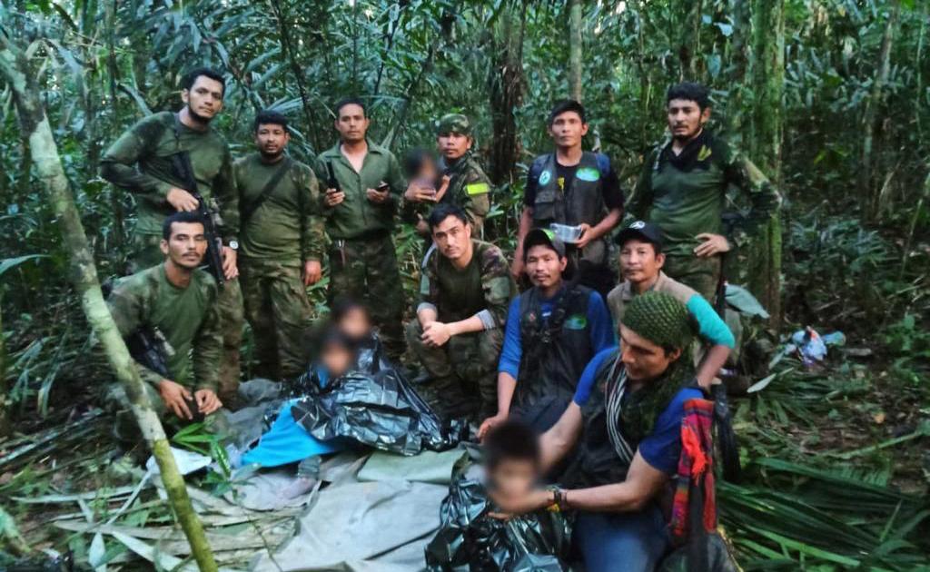 Colombie : les 4 enfants perdus dans la jungle depuis 40 jours ont été retrouvés vivants