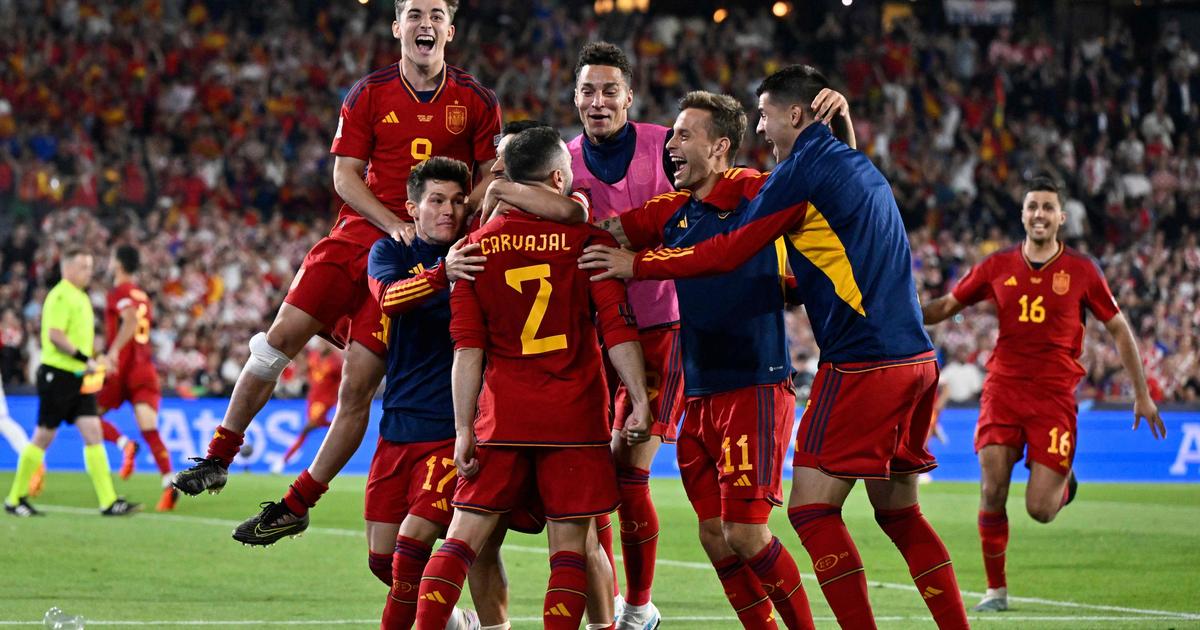 Al final del suspenso, España despide a Croacia y levanta nuevo trofeo