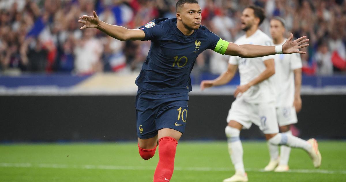 Equipe de France : 40e but pour Kylian Mbappé, à une longueur de Michel