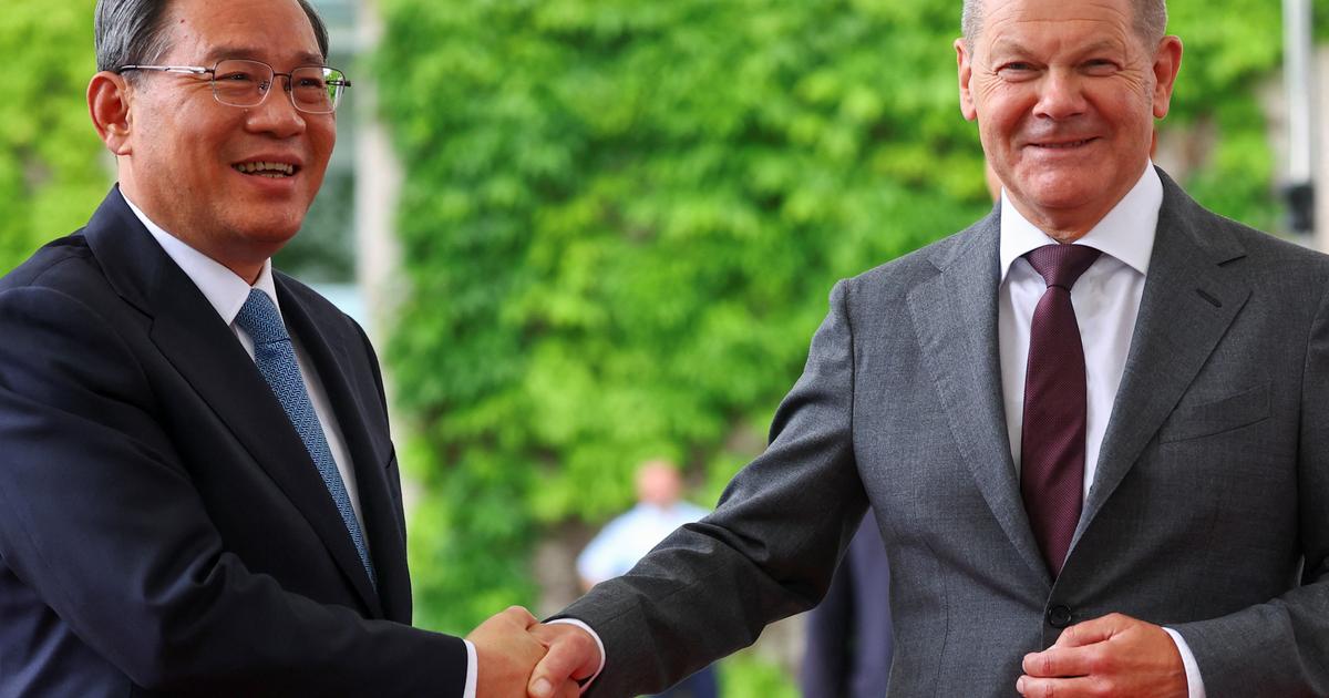 Le premier ministre chinois reçu par Olaf Scholz