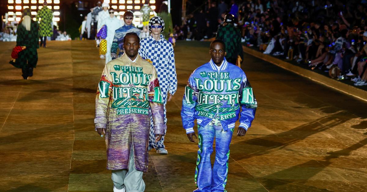 On the Pont Neuf, Pharrell Williams and Louis Vuitton put on a show ...