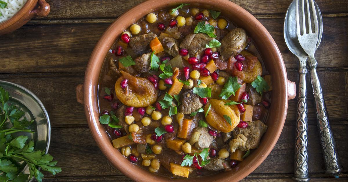 Tajine D'agneau Aux Abricots