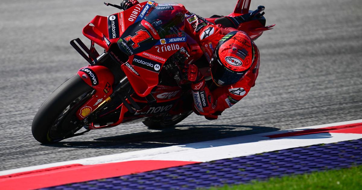 MotoGP : Francesco Bagnaia en pole en Autriche, Fabio Quartararo et ...