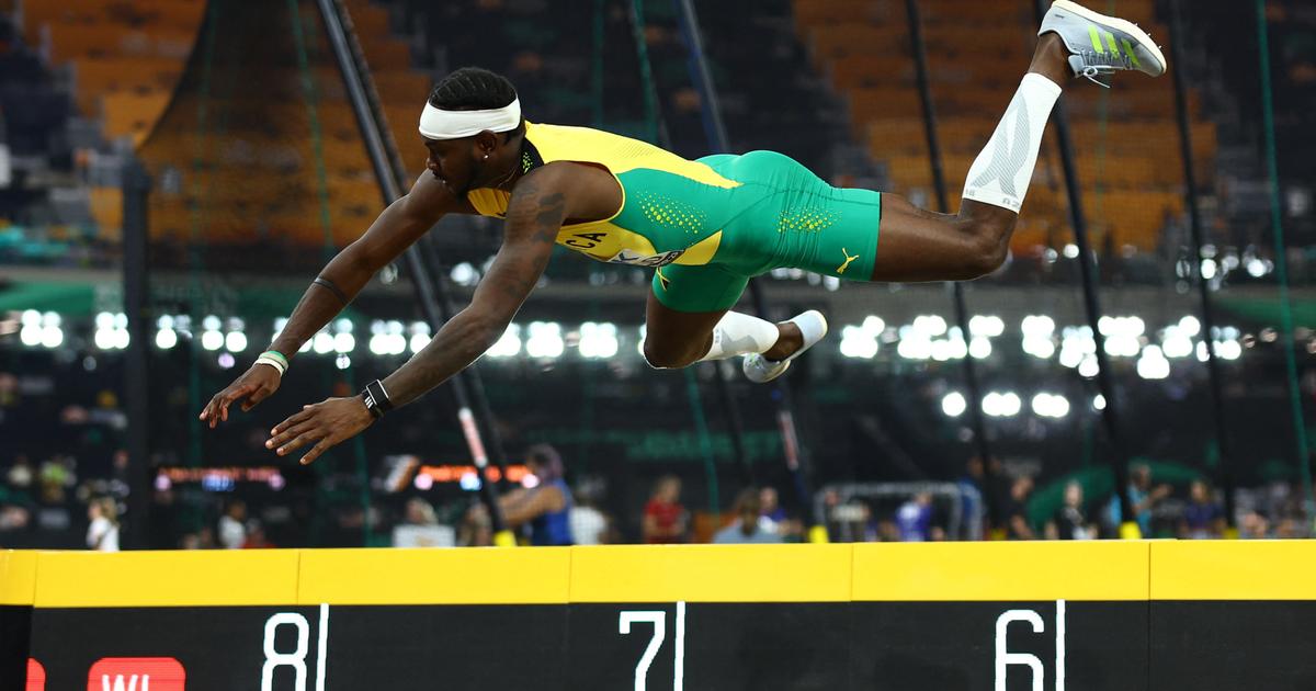 World Track and Field Championships Carey McLeod's improbable long