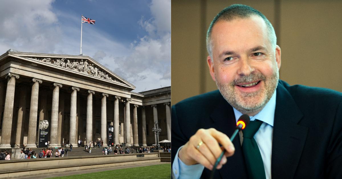 The director of the British Museum in London resigns after a series of thefts