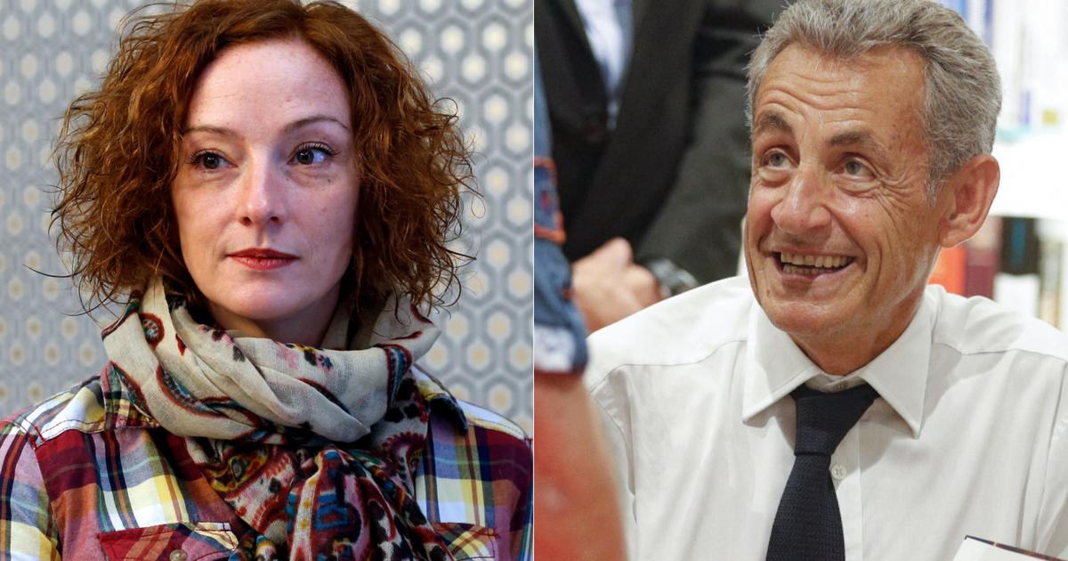 Reencuentro entre Sarkozy y la ex prisionera Florence Cassez durante una sesión de autógrafos