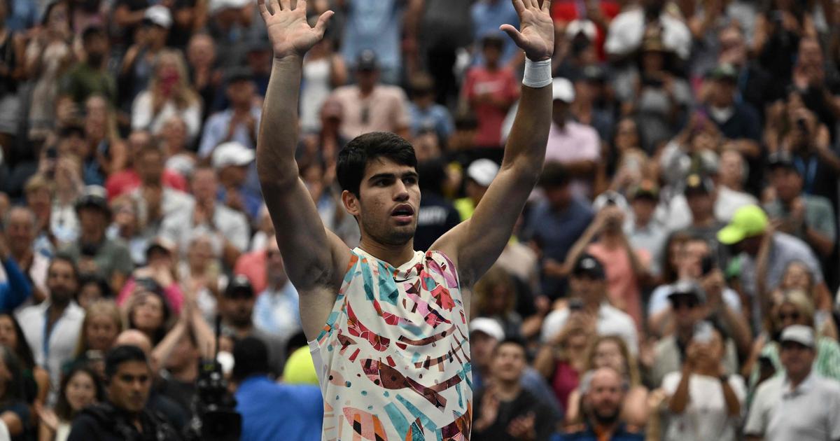 in demonstration against Arnaldi, Alcaraz goes into the quarters