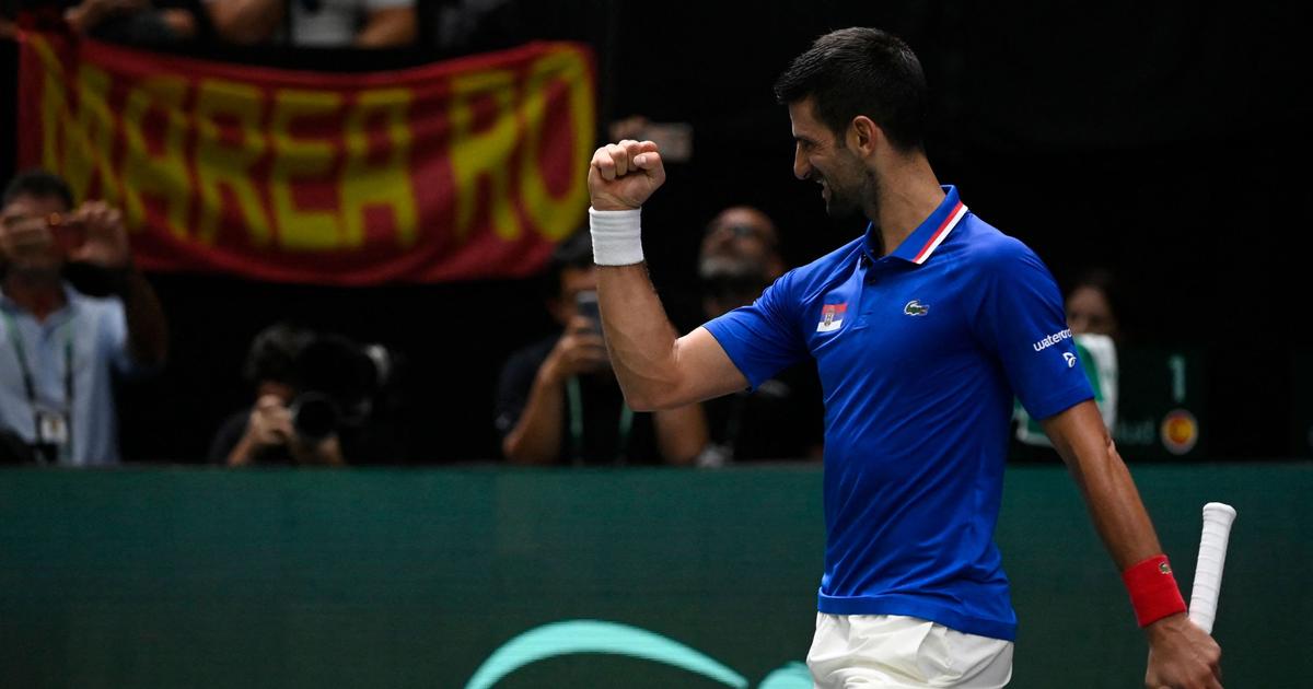 already back, Novak Djokovic sends Serbia to the finals and ejects Spain