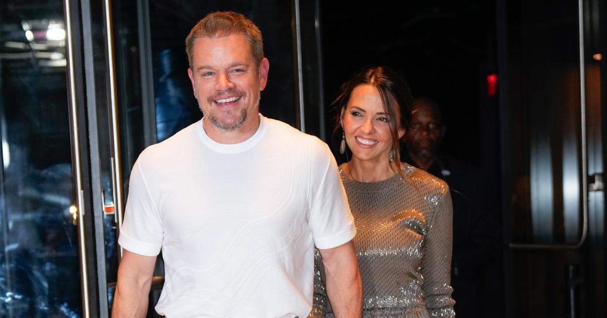 Matt Damon and Luciana Barroso: A Happy Couple at Fashion Week