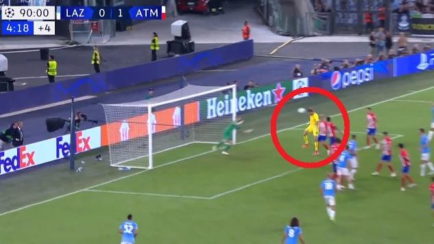 Goalkeeper Ivan Provedel Scores Last-Minute Equalizer in Lazio Rome Match against Atlético Madrid