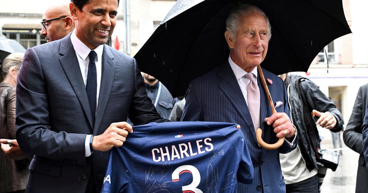 While King Charles III meets Nasser Al-Khelaïfi, Queen Camilla challenges Brigitte Macron at table tennis
