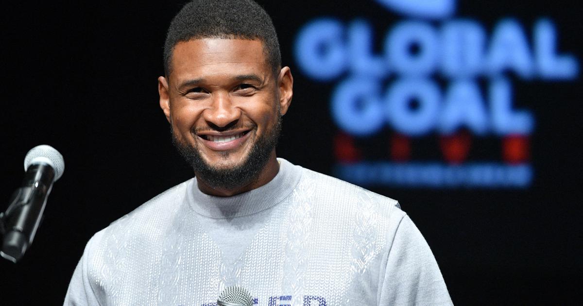 Singer Usher at the helm of the Super Bowl halftime show