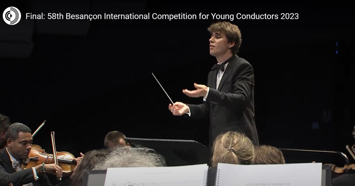 Un Français remporte le concours de chefs d'orchestre de Besançon