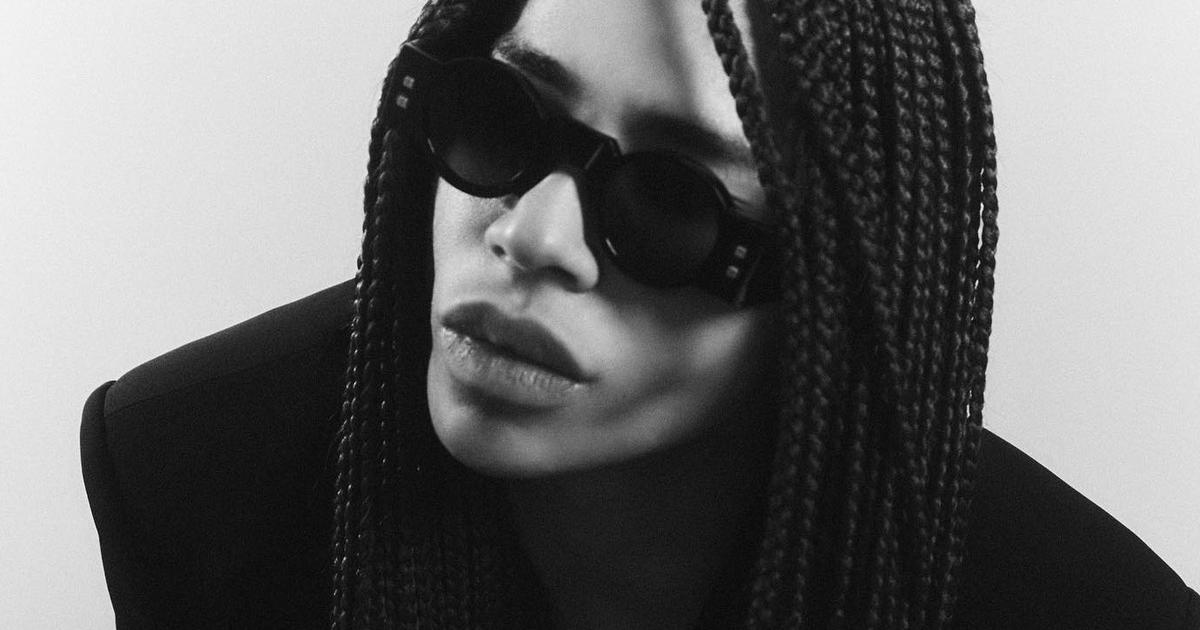Black glasses and XXL braids.  Olivier Rousteing shows off his new haircut on Instagram