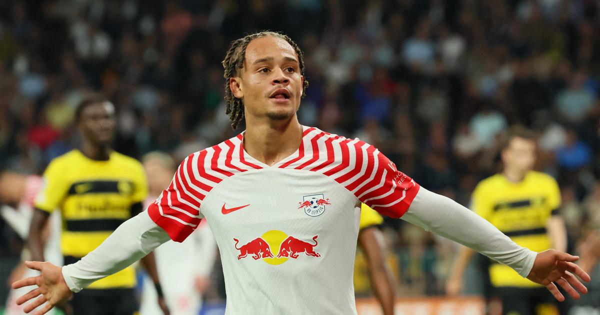 Der von PSG ausgeliehene Xavi Simons hat Leipzig bereits überzeugt