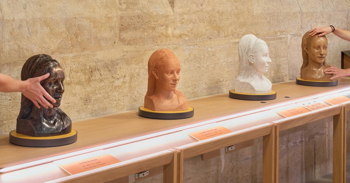 «Prière de toucher»: un nouvel espace au Louvre pour découvrir la sculpture autrement
