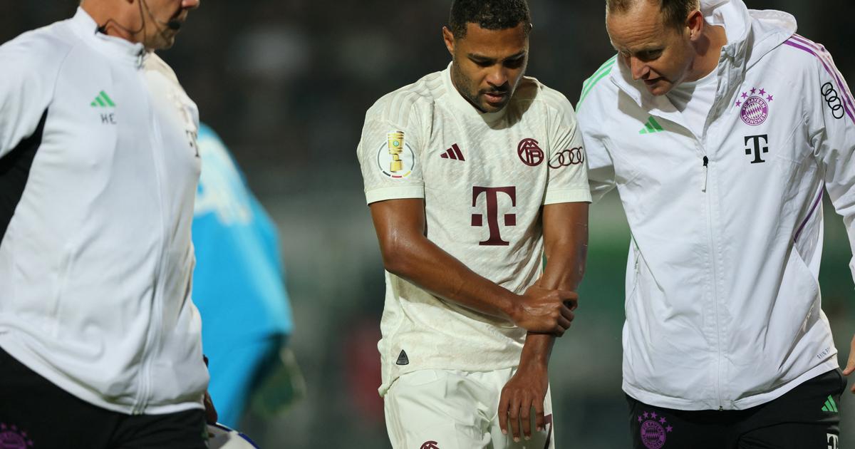 Forearm fracture for Bayern striker Serge Gnabry
