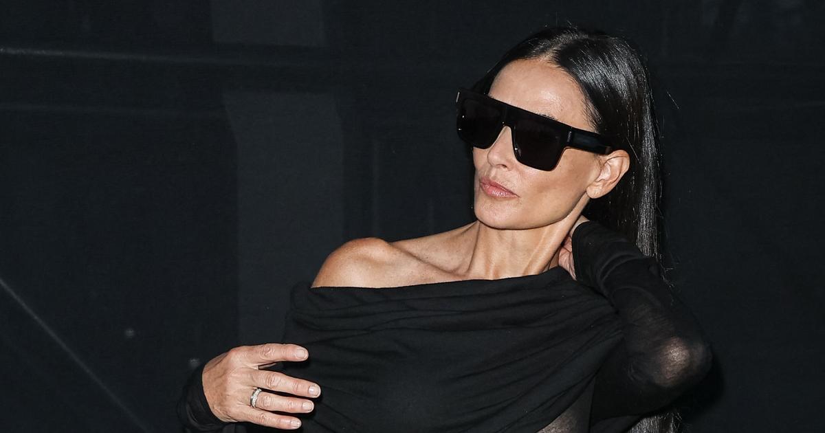 And suddenly Demi Moore’s breasts are invited to Fashion Week