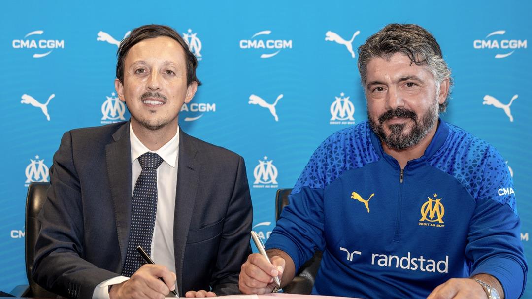 Ligue 1 : Gattuso devient officiellement l’entraîneur de l’OM