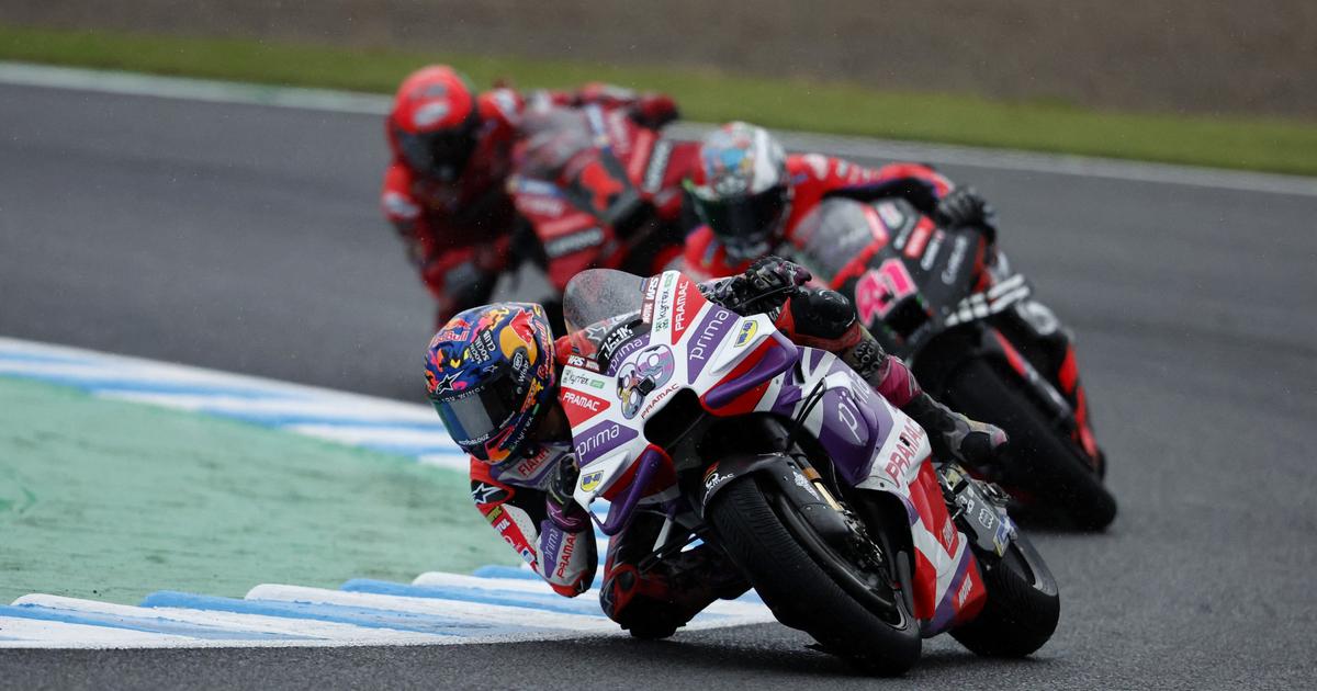 MotoGP : Jorge Martin remporte le GP du Japon raccourci à cause de la pluie
