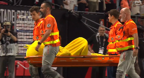 Ligue 1 : en vidéo, le plaquage de la mascotte rennaise sur celle de Nantes après le derby