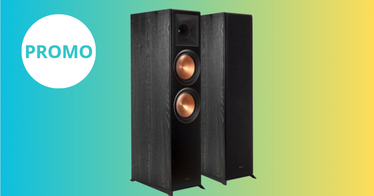 Klipsch column speakers at the lowest price? It's this way! The