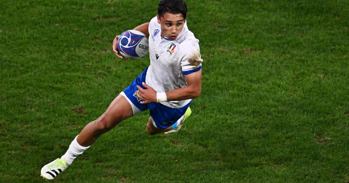 Coupe du monde de rugby : l'Italien Ange Capuozzo ménagé à l'entraînement