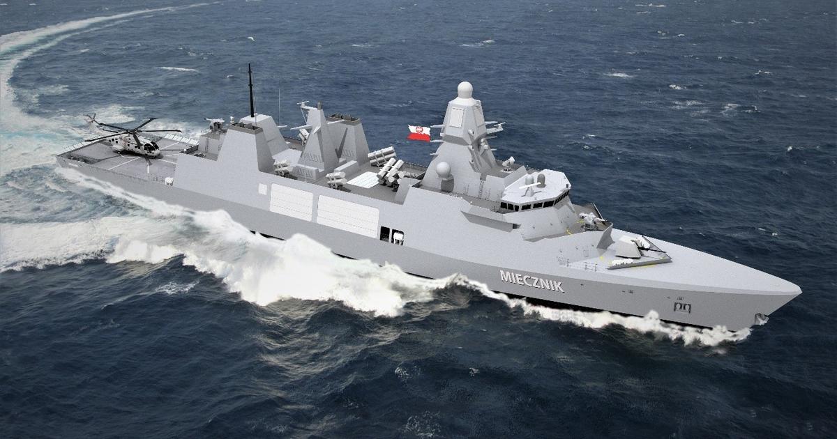 Thales wyposaży nowe polskie fregaty