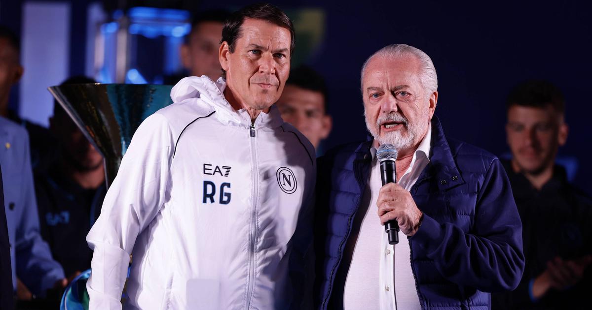 “Don’t worry”, Neapolitan President De Laurentiis reassures Rudi Garcia