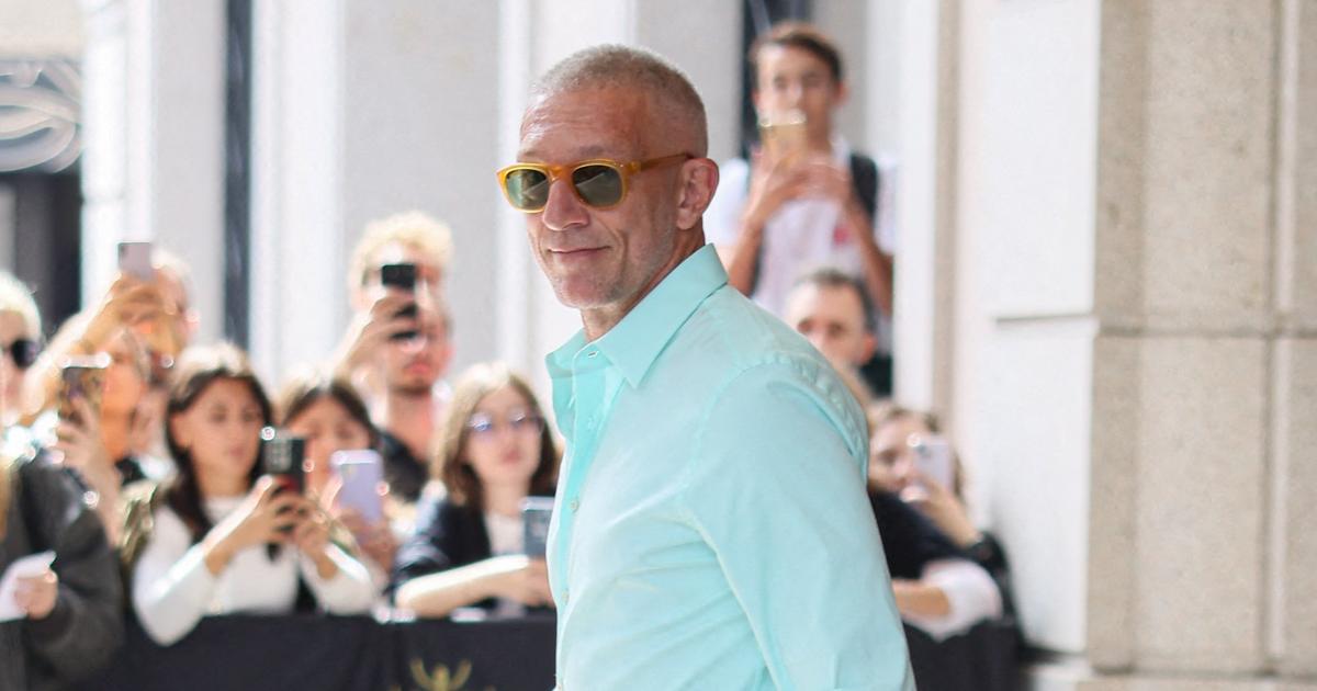 In photos, the first appearance of Vincent Cassel and his new partner