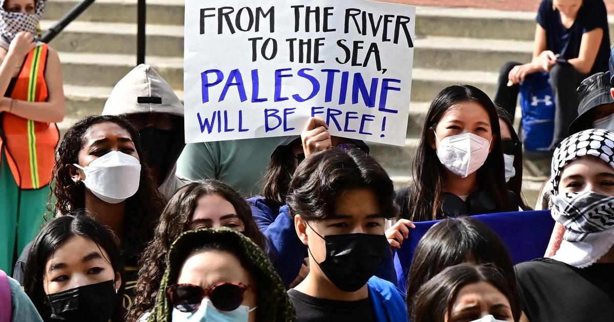 «From the river to the sea» : ce slogan polémique qu’entonnent partout dans le monde les soutiens de la Palestine