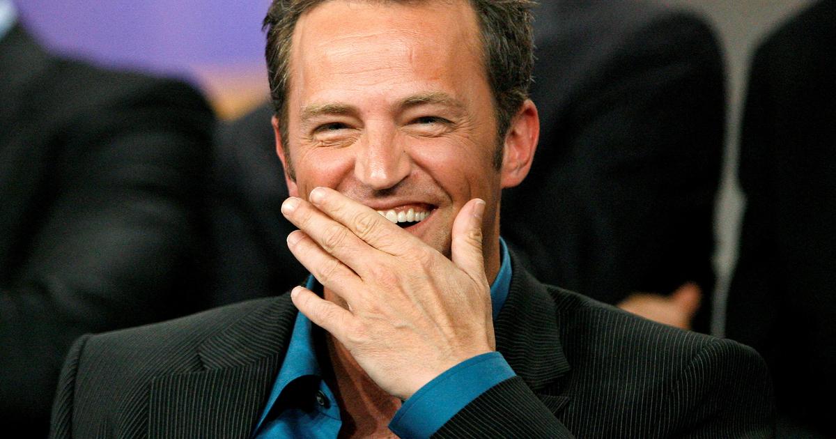 Matthew Perry, who played Chandler Bing in the cult series “Friends