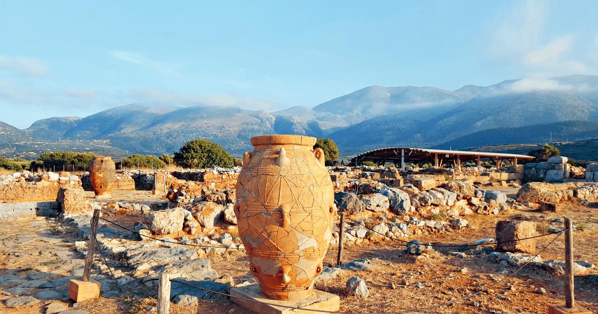 will the remains of a Minoan port disappear again?