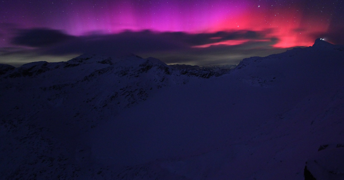 The stunning northern lights can be seen from France and Europe to Ukraine