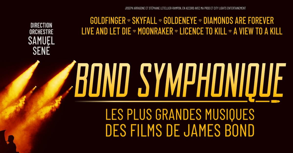 Les thèmes et les chansons de James Bond mis en majesté par un orchestre symphonique