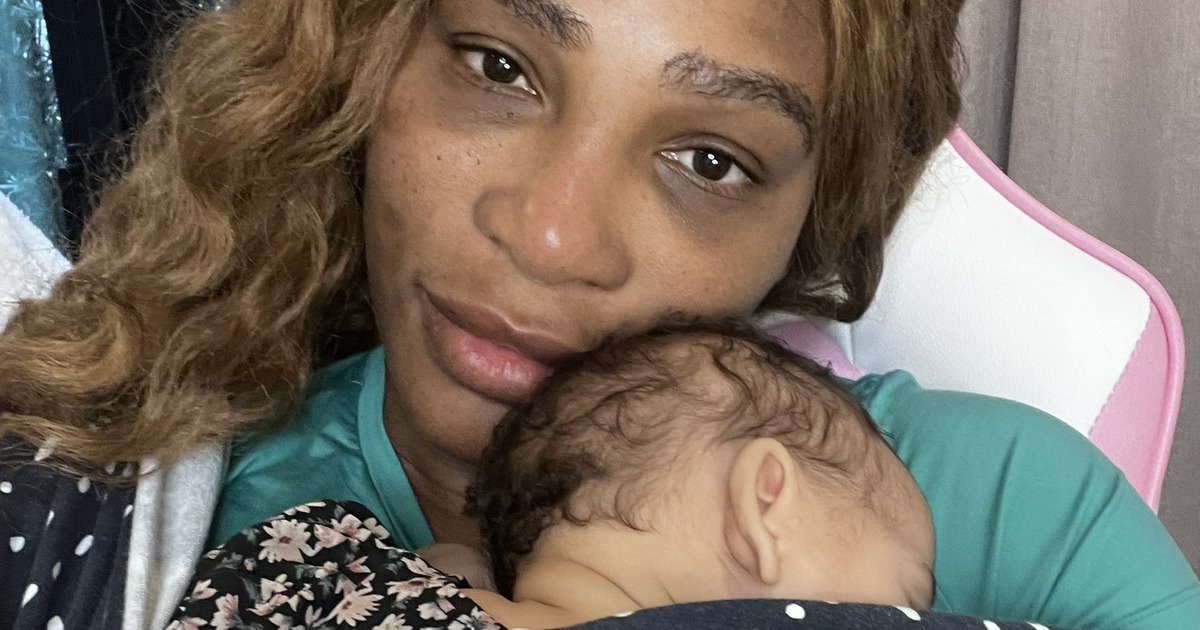 “I don’t feel well today.”  After speaking out about her mental health, Serena Williams posts a photo of her 3-month-old daughter, Adira.