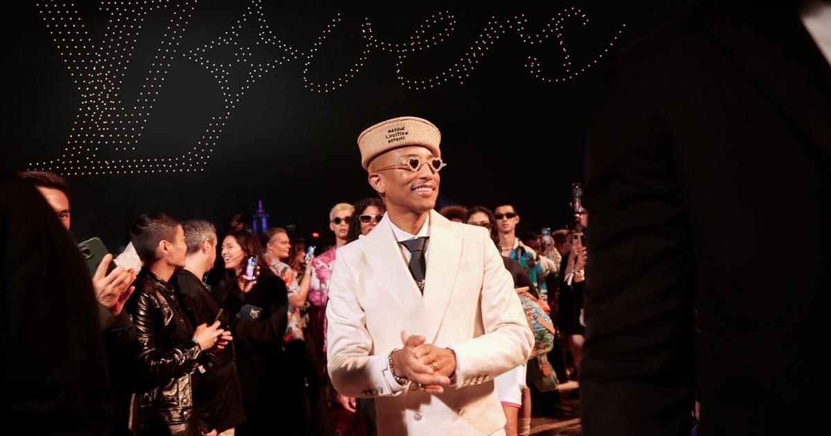 À Hong Kong, Pharrell Williams frappe un grand coup avec son deuxième défilé pour Louis Vuitton