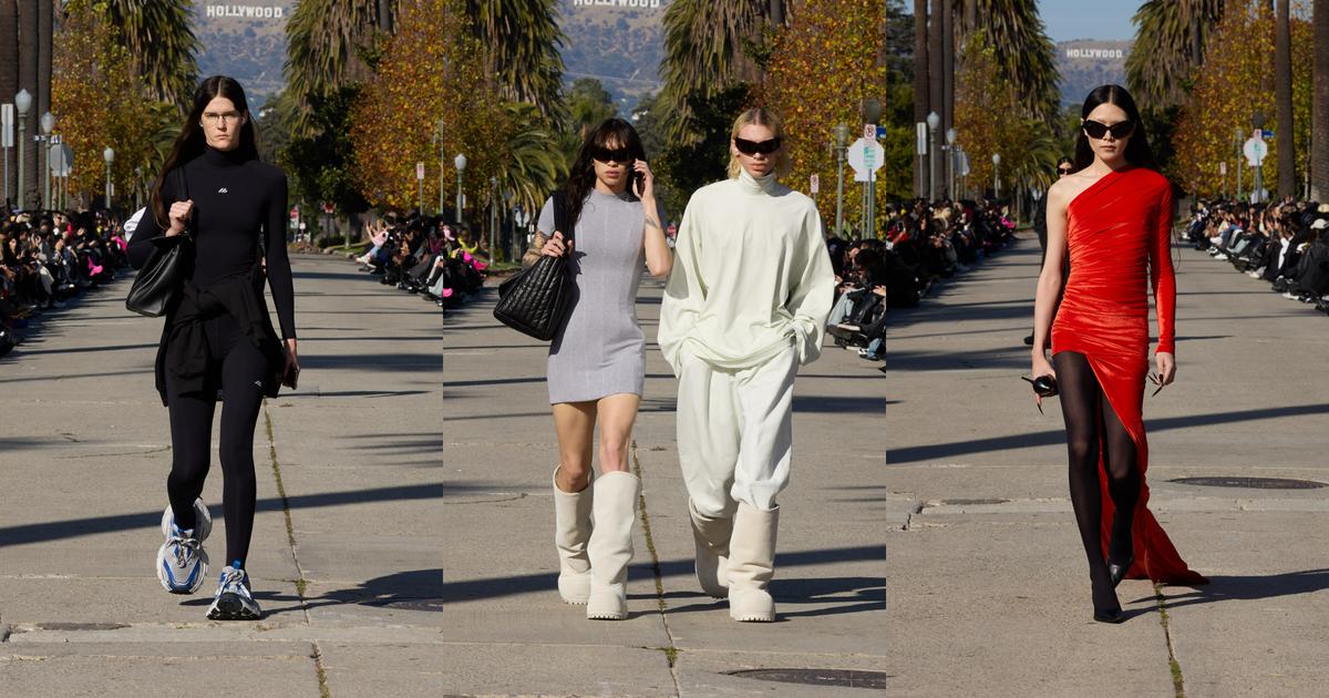 Le «Walk of fame» de Balenciaga à Los Angeles