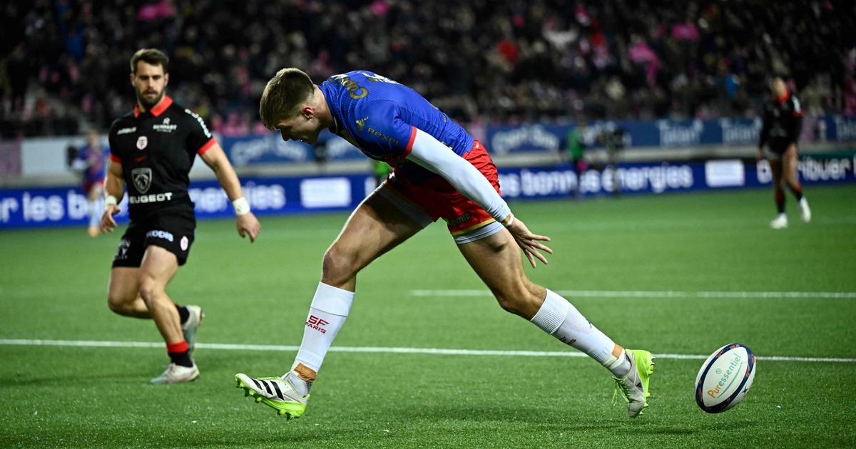 Top 14 : le Stade Français «a pris beaucoup de plaisir» en battant Toulouse, savoure Léo Barré