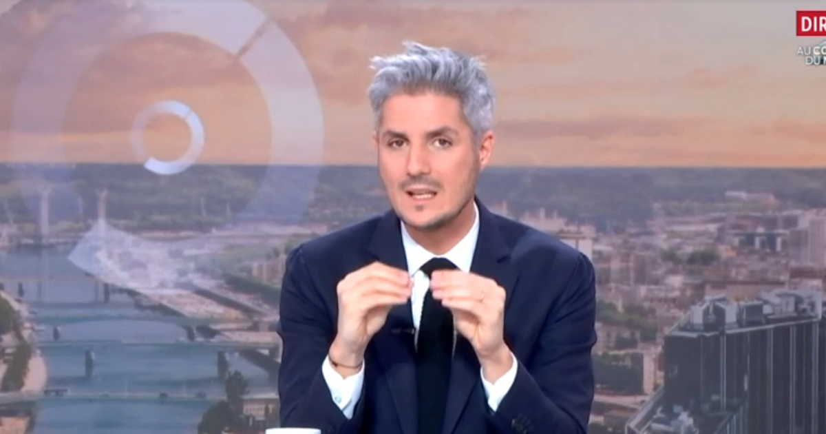 JeanBaptiste Boursier (LCI) upset by the arrival of TF1's morning show