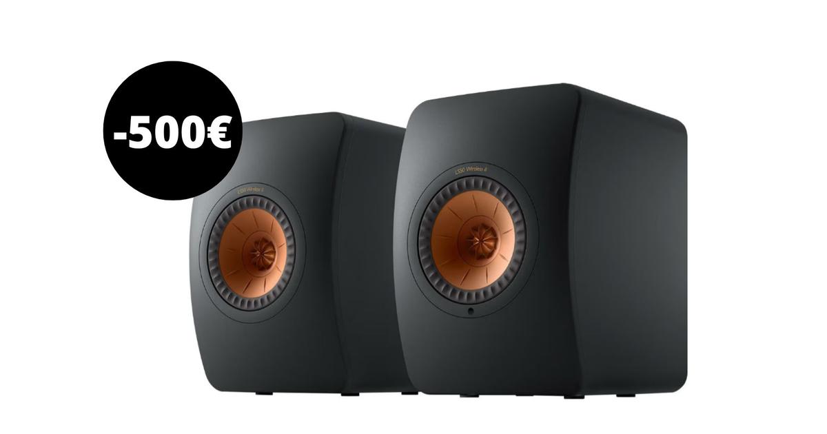 It's crazy, these KEF connected speakers are on sale at the lowest