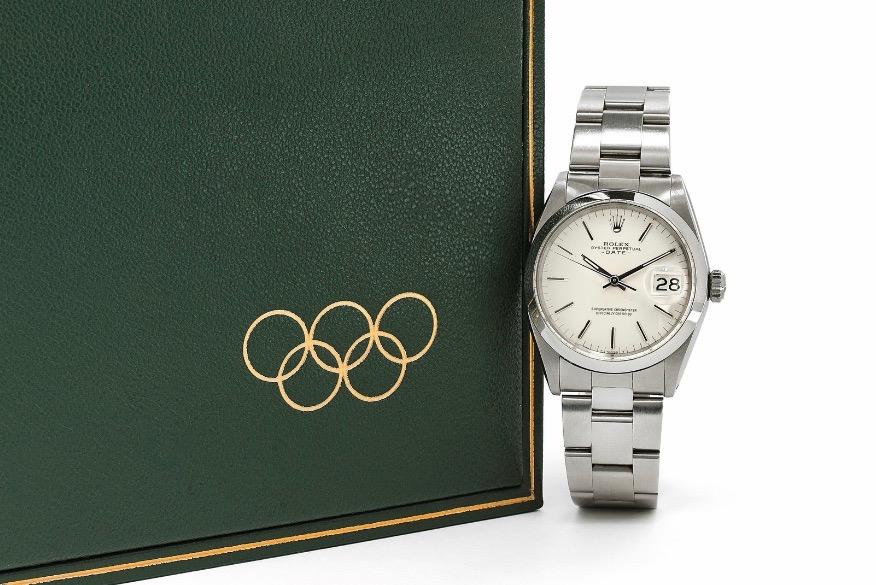 Une Rolex unique des Jeux Olympiques aux enchères chez Artcurial