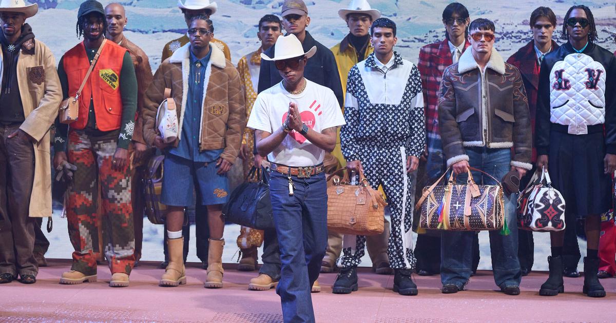 Pharrell Williams: « Ce défilé Louis Vuitton fait référence à mon voyage personnel depuis la Virginie dont je suis originaire, jusqu’à Paris. »