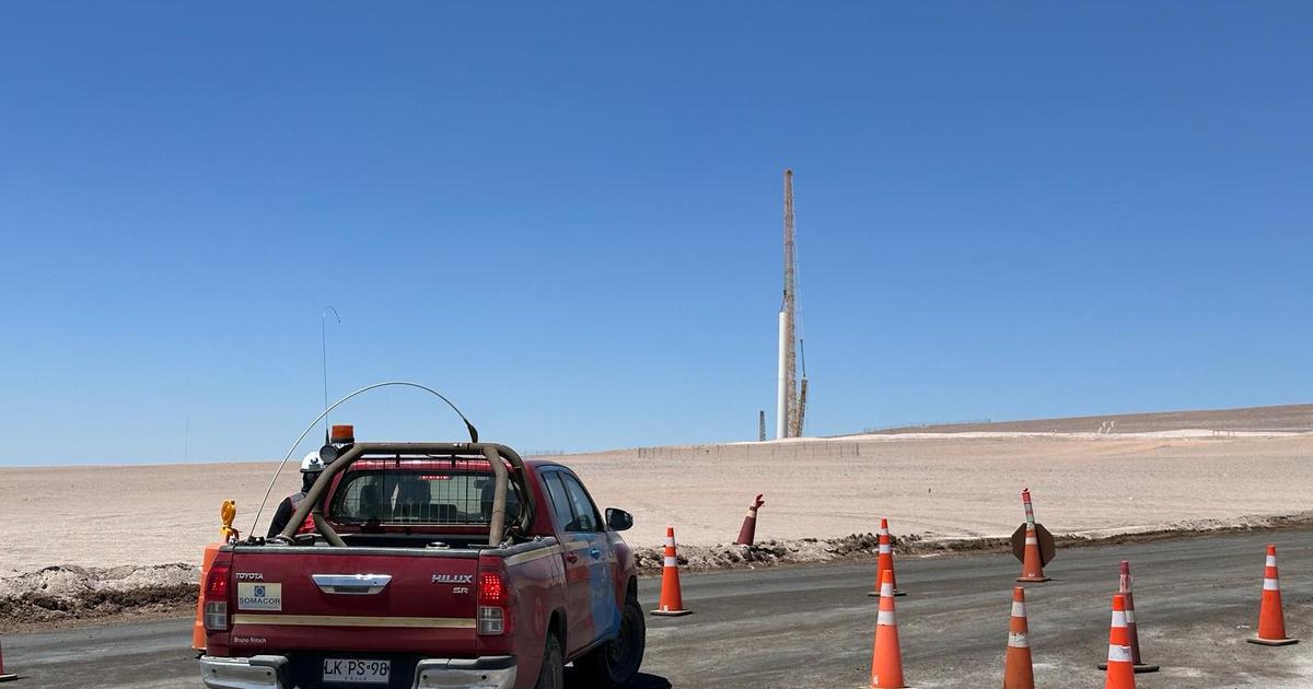 Los aerogeneradores de Atacama, una obra extrema en Chile
