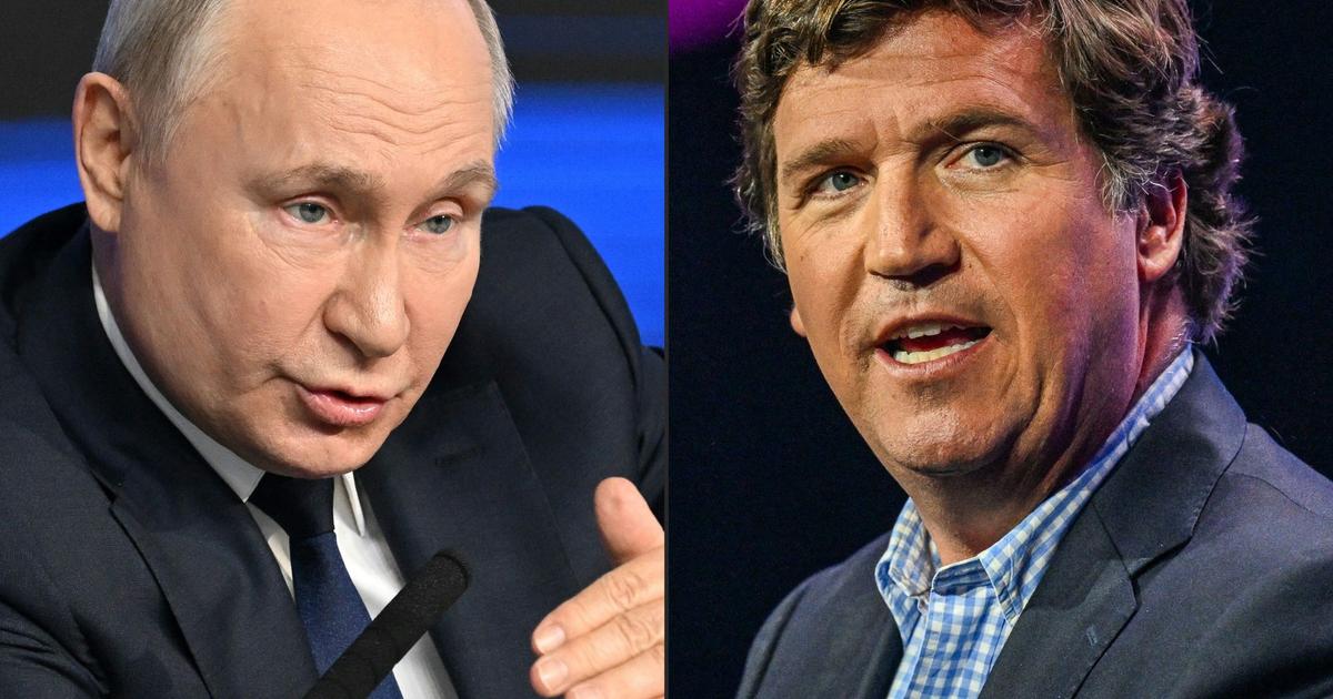 Putin's interview with American host Tucker Carlson will be broadcast this Thursday