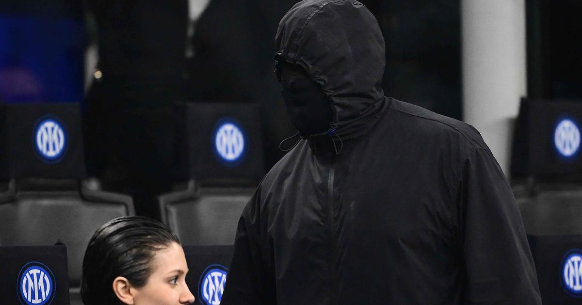 Kanye West apparaît cagoulé dans les tribunes du match de Ligue des champions Inter Milan-Atlético Madrid